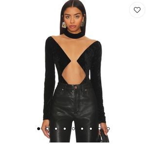 Firoja Bodysuit in Black